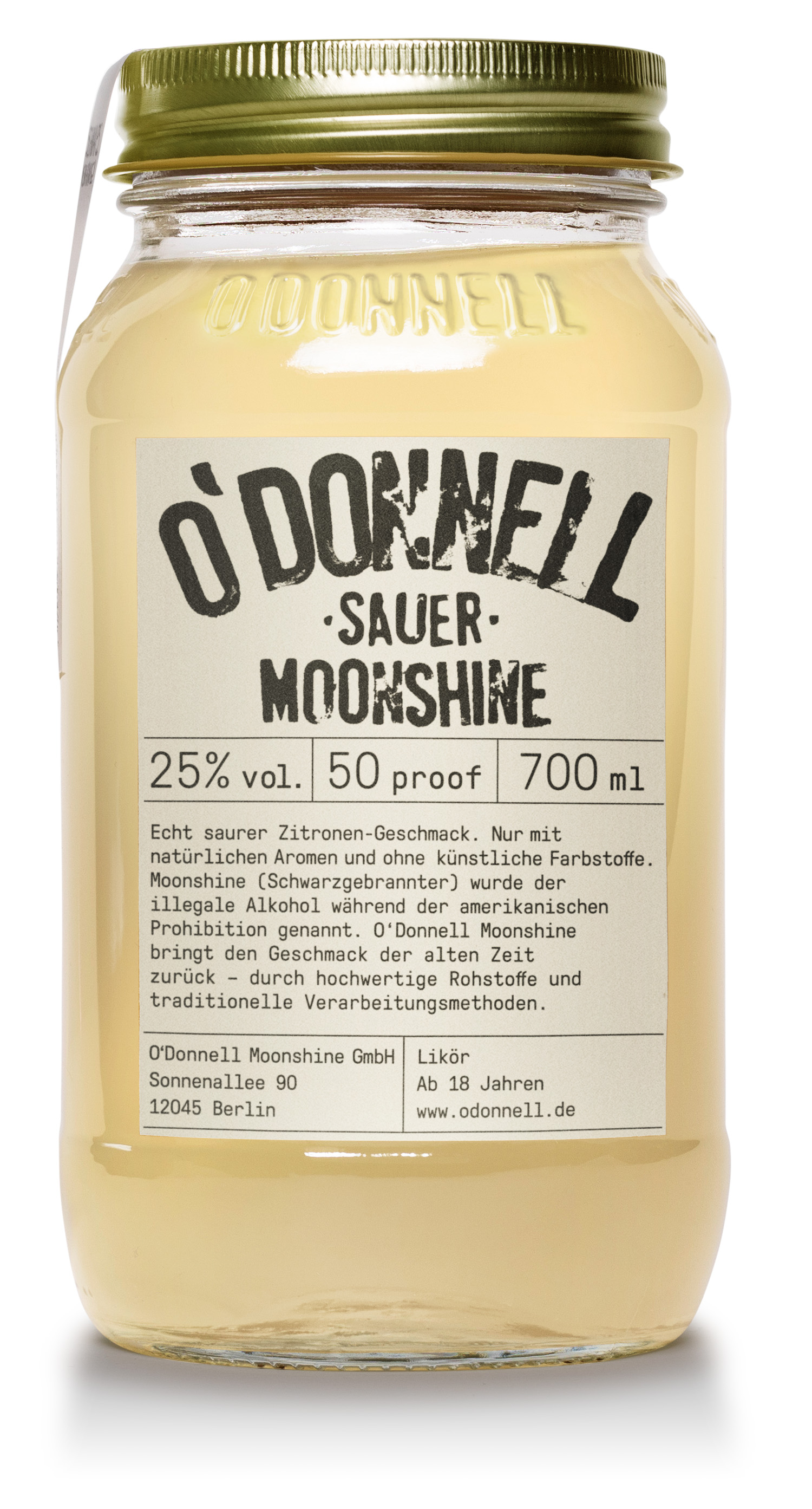 O'Donnell Moonshine Sauer 0,7l
