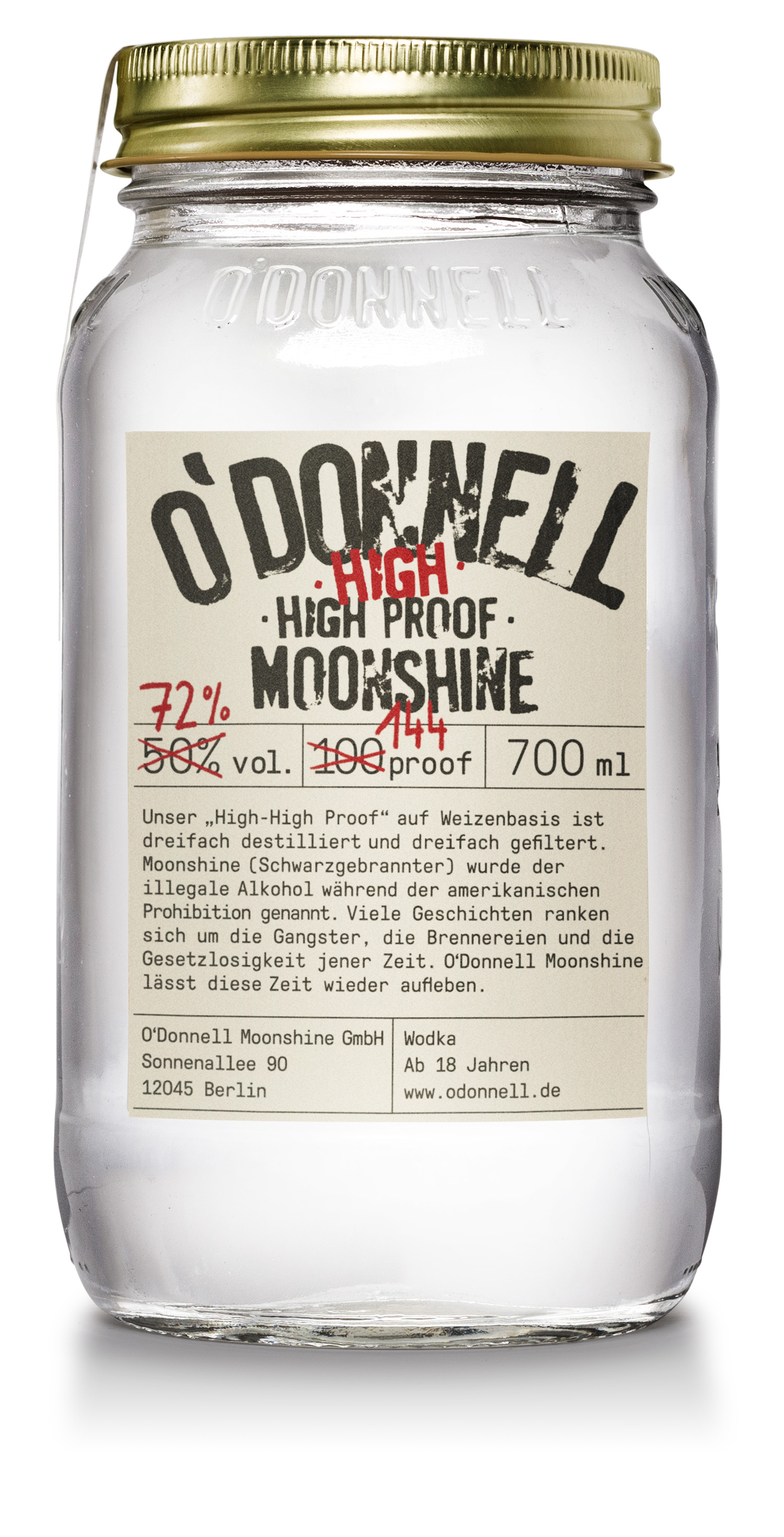 O'Donnell Moonshine HHP 0,7l