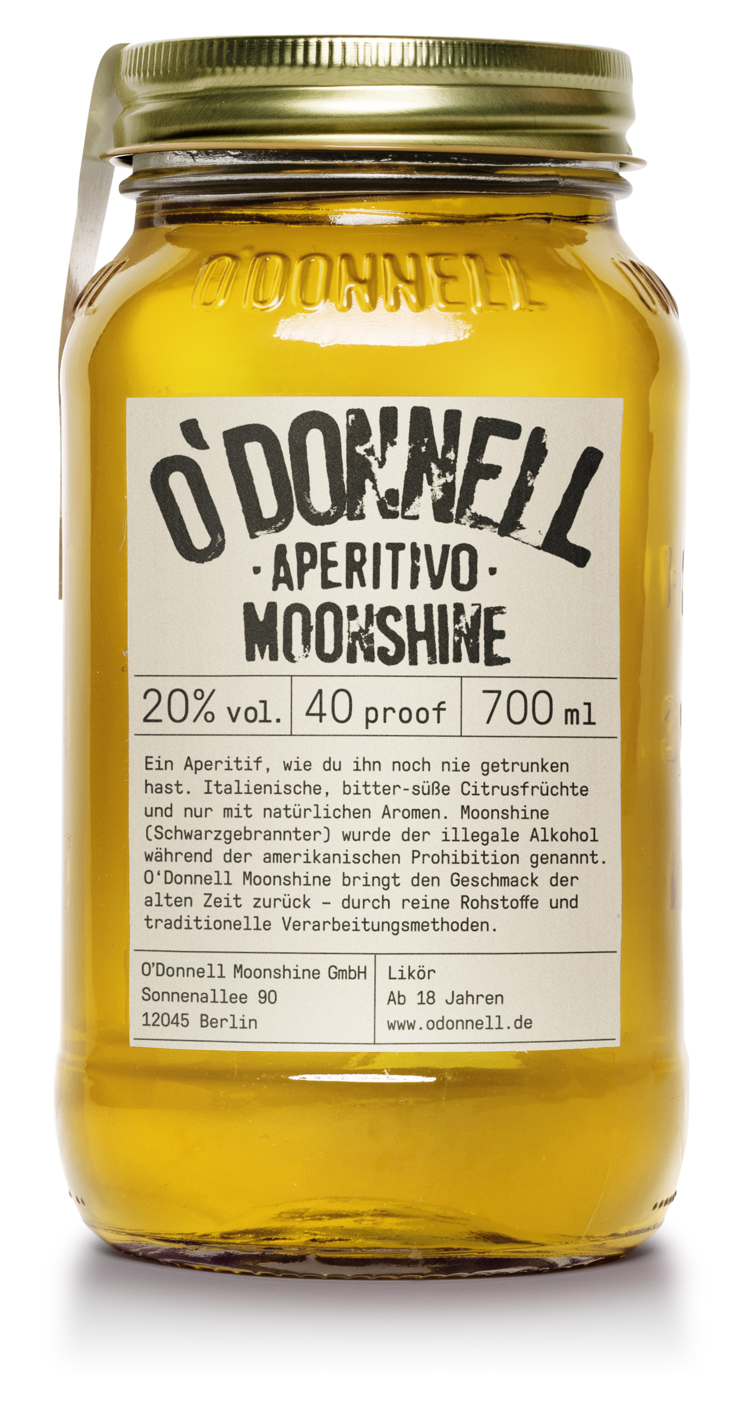O'Donnell Moonshine Aperitivo 0,7l