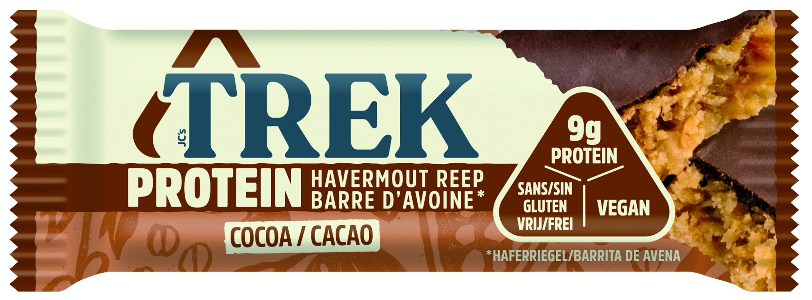 TREK Cocoa Oat 50g Bar null